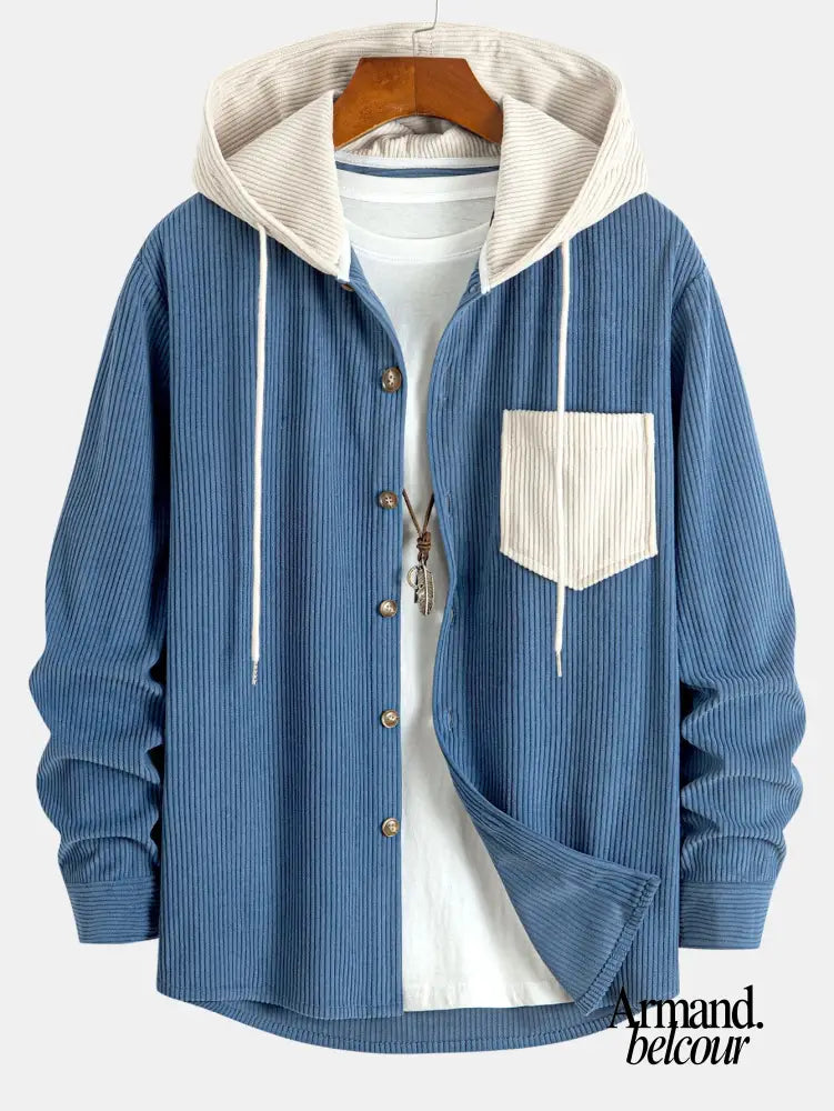 Oren | Sudadera con capucha de manga larga Azul / S