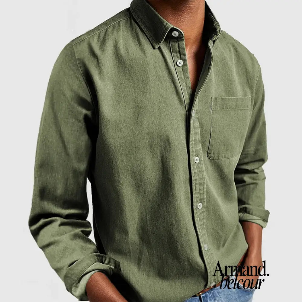 Pablo | Camisa casual premium Groen / S