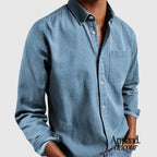 Pablo | Camisa casual premium Hemelsblauw / S