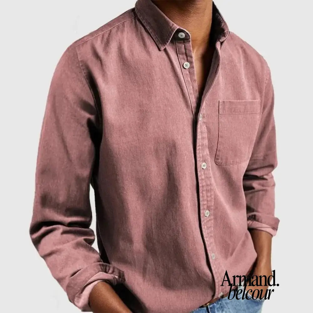 Pablo | Camisa casual premium Roze / S