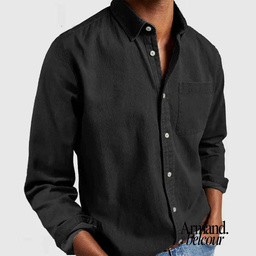 Pablo | Camisa casual premium Zwart / S