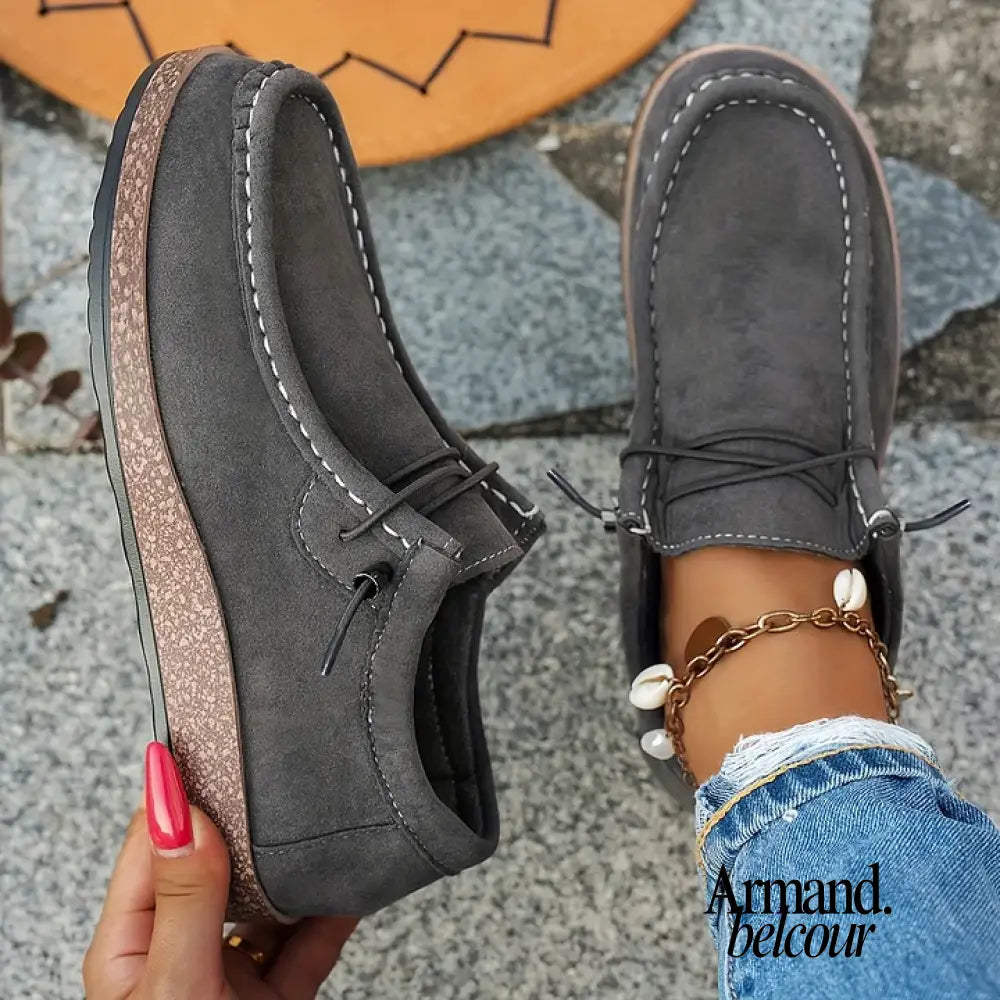 Patricia | Zapatos cómodos antideslizantes Gris / 35