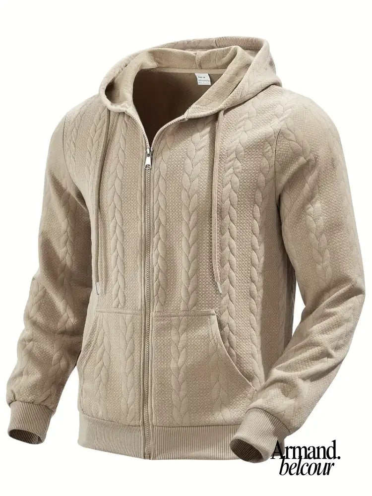 Felipe | Sudadera informal de manga larga con cremallera