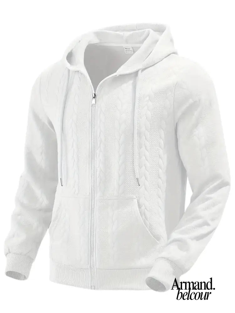 Felipe | Sudadera informal de manga larga con cremallera