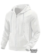 Felipe | Sudadera informal de manga larga con cremallera