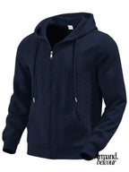 Felipe | Sudadera informal de manga larga con cremallera