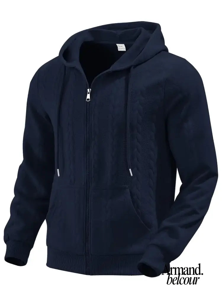 Felipe | Sudadera informal de manga larga con cremallera