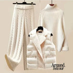 Perseverance | Conjunto de invierno de tres piezas para mujer