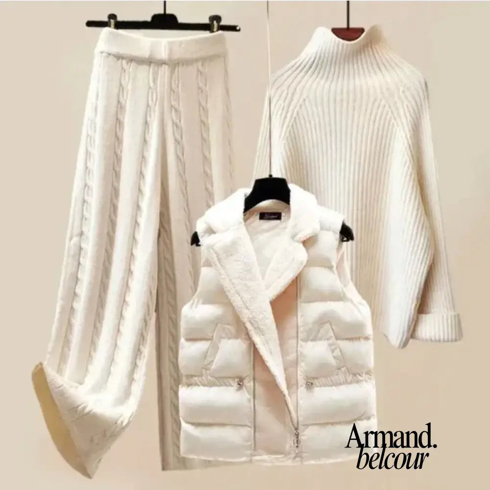 Perseverance | Conjunto de invierno de tres piezas para mujer