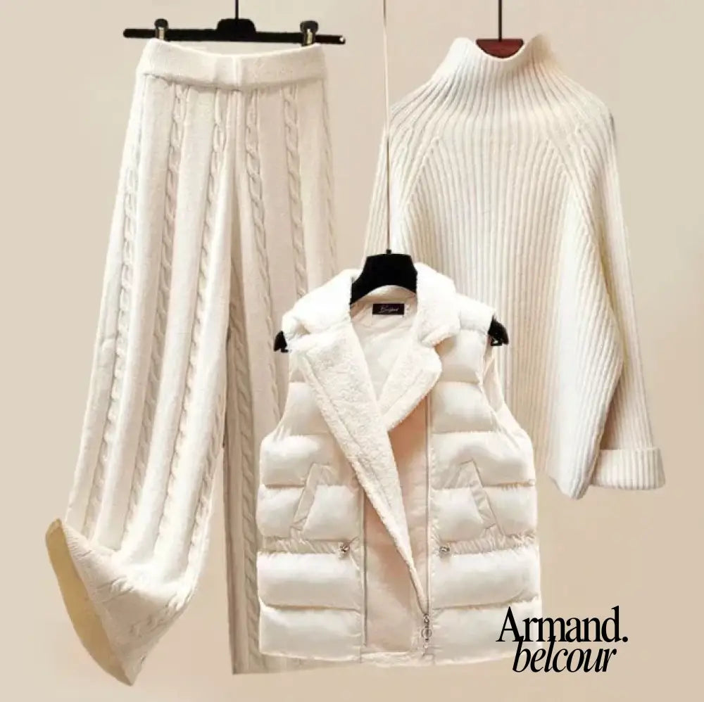 Perseverance | Conjunto de invierno de tres piezas para mujer Set de 3 piezas / S