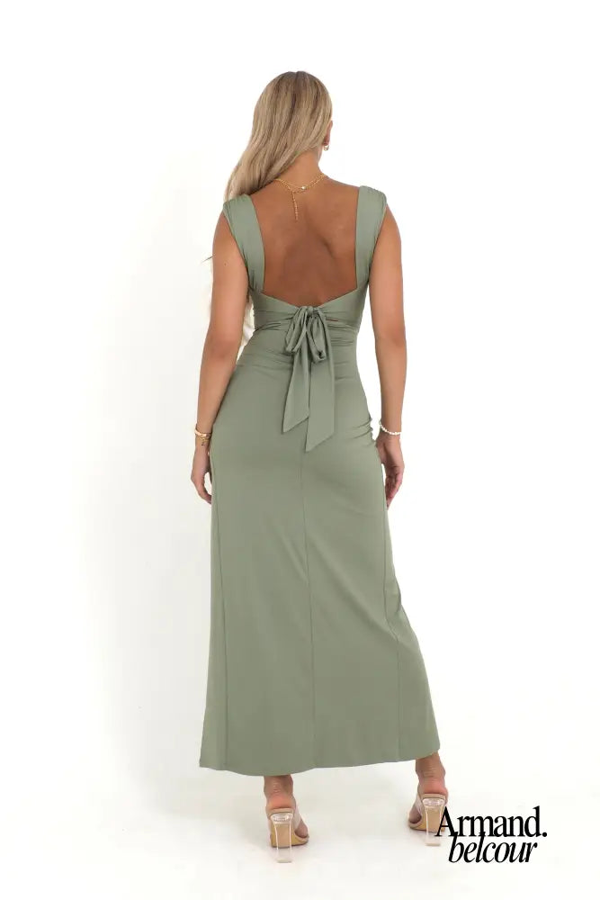 Rania | Vestido largo esculpido