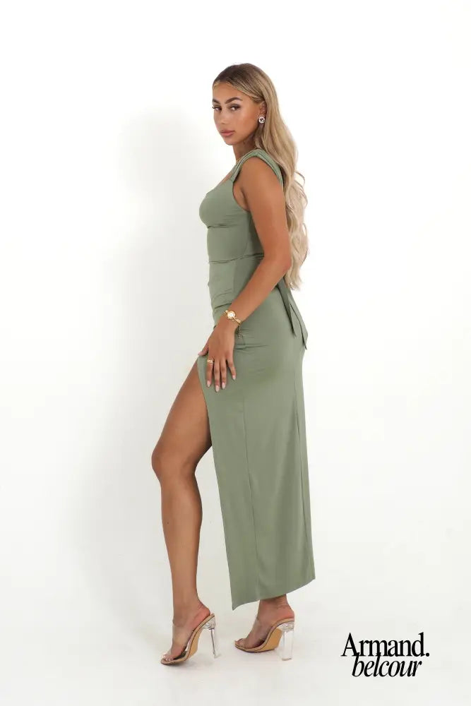 Rania | Vestido largo esculpido