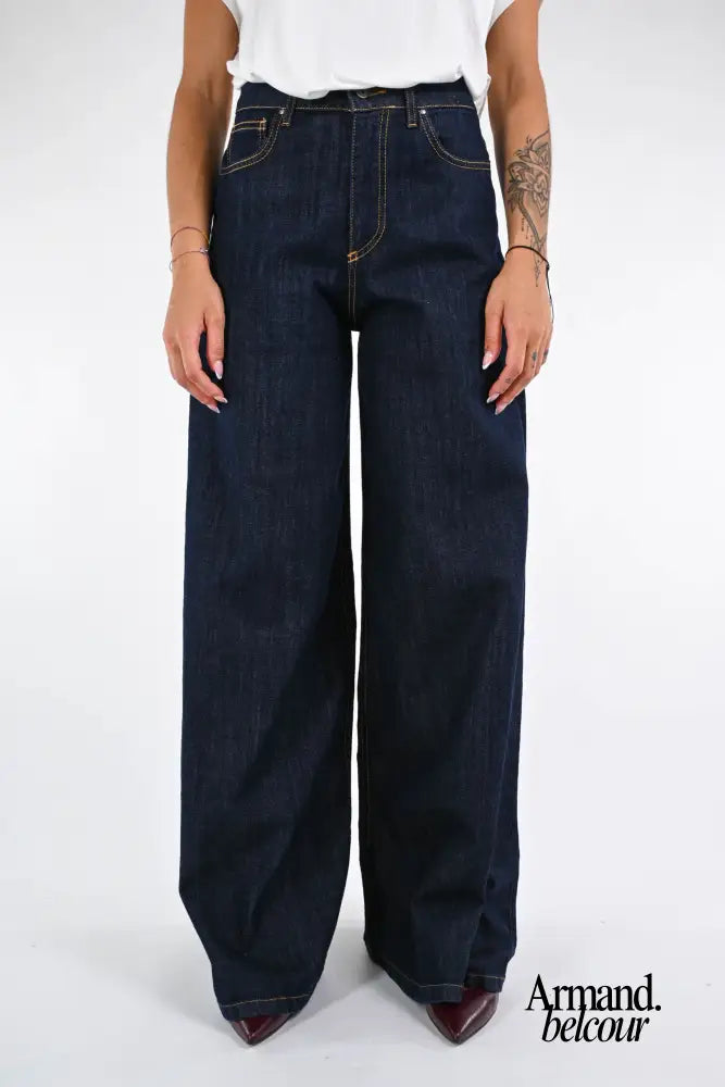 Renata | Pantalon sofisticado de corte amplio XS