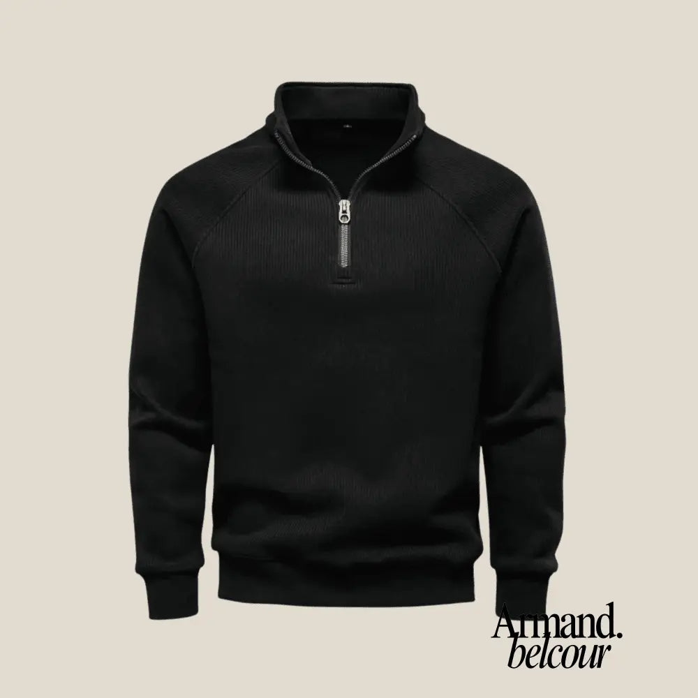 Renaud | Suéter para hombre de alta calidad para una elegancia atemporal Negro / S