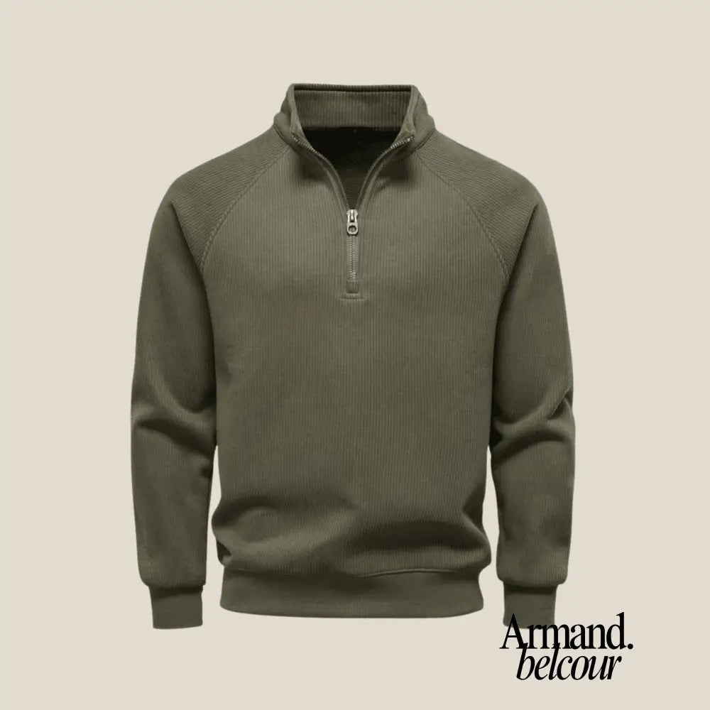 Renaud | Suéter para hombre de alta calidad para una elegancia atemporal Verde / S