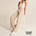 Rizz | Pantalones anchos de mujer Beige / XS