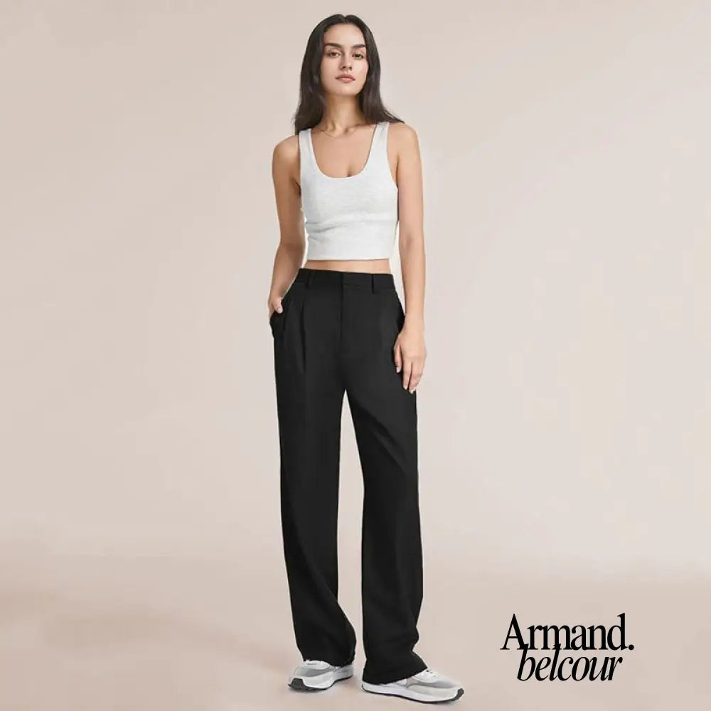 Rizz | Pantalones anchos de mujer Zwart / XS