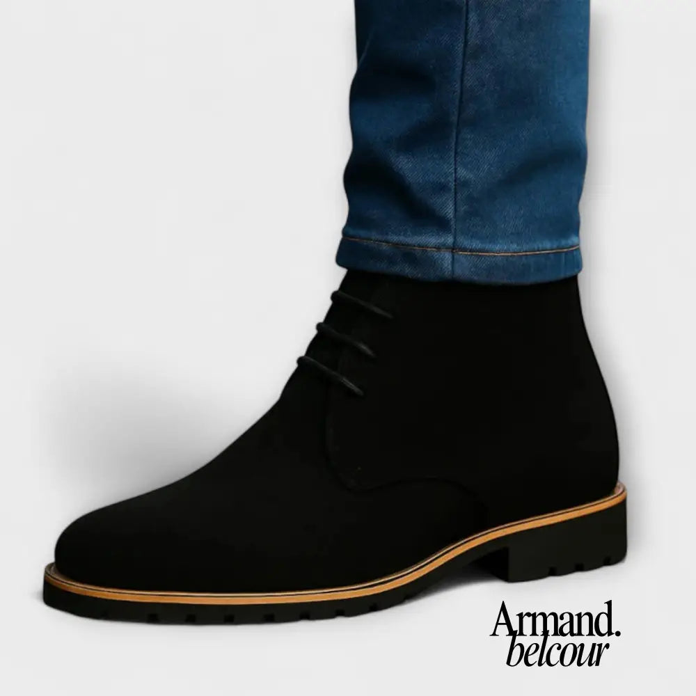 Robin | Botas de ante con cordones