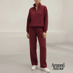 Samantha | Conjunto cómodo moderno para mujer Rojo / S