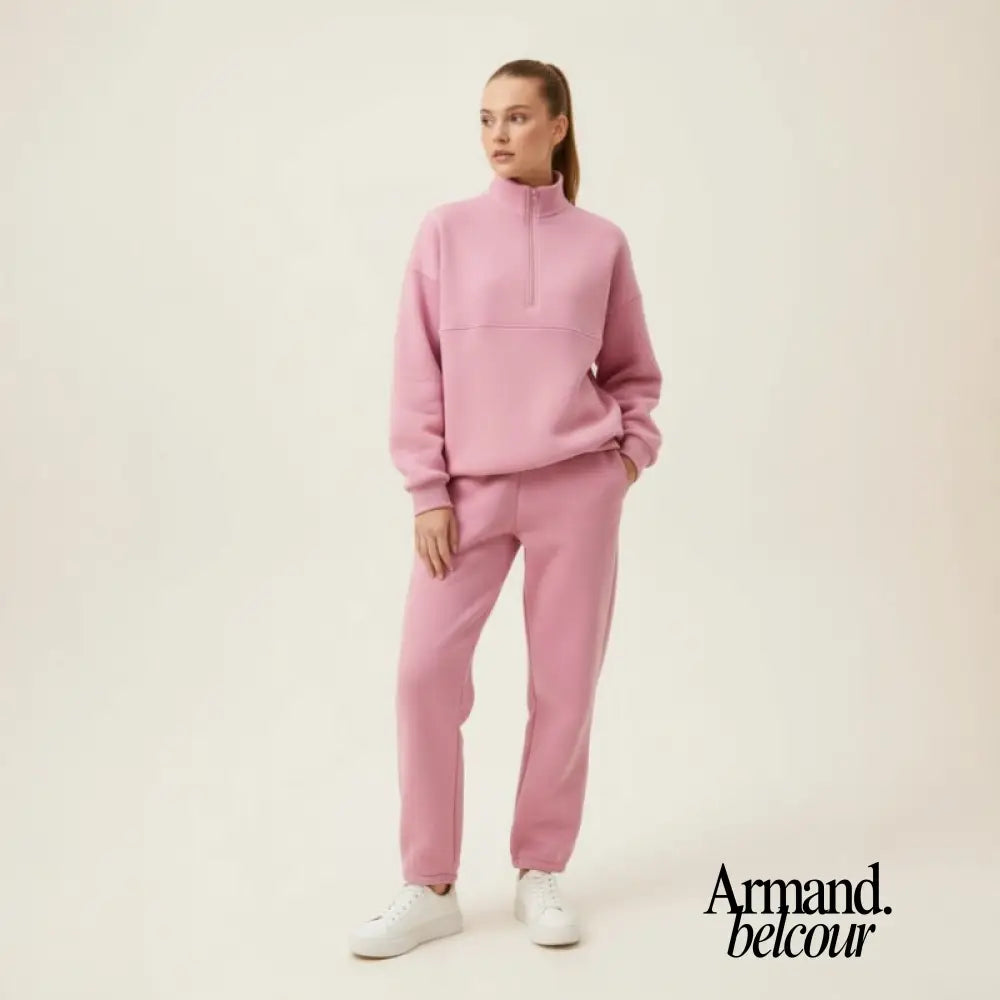 Samantha | Conjunto cómodo moderno para mujer Rosa / S