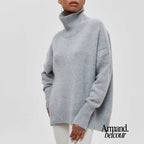 Sara | Suéter de cuello alto cálido y a la moda Gris / S