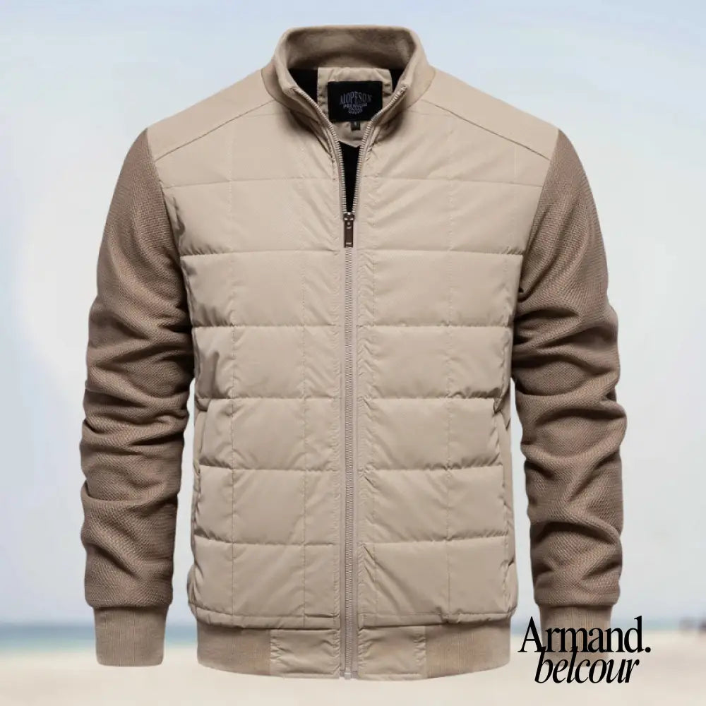 Sebastian | Chaqueta polar para el invierno Caqui / XS