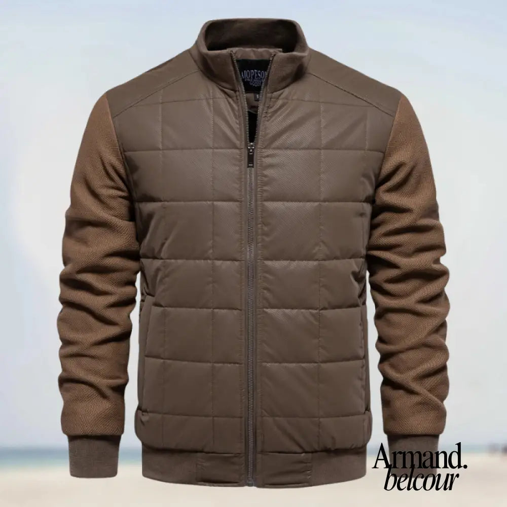 Sebastian | Chaqueta polar para el invierno Marrón / XS