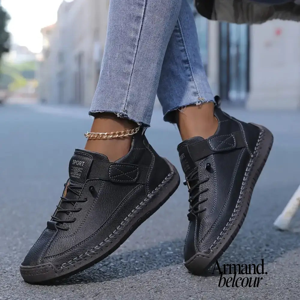 Seth | Zapatillas cómodas y con buen soporte Negro / 36