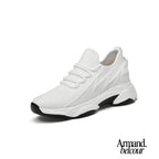 SkyBoost Pro | Zapatillas casual de lujo Blanco +10cm / 37 Shoes