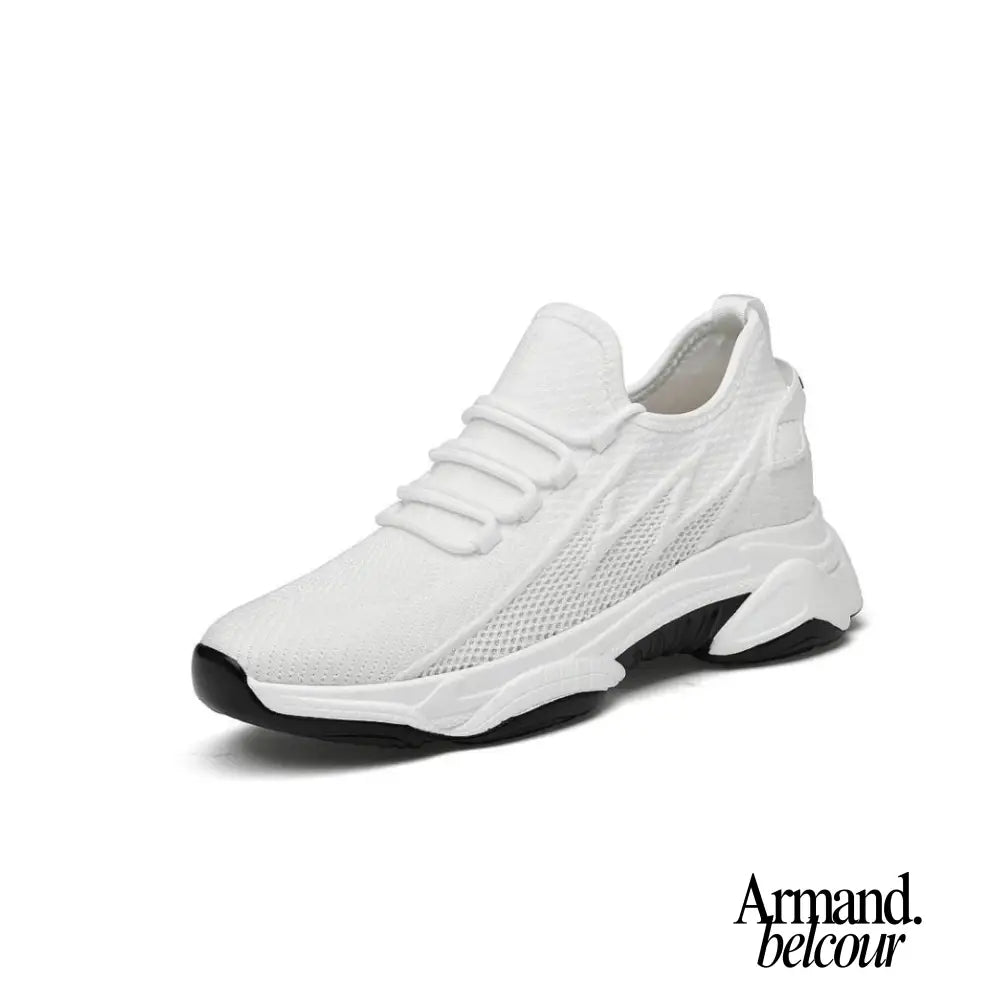 SkyBoost Pro | Zapatillas casual de lujo Blanco +10cm / 37 Shoes