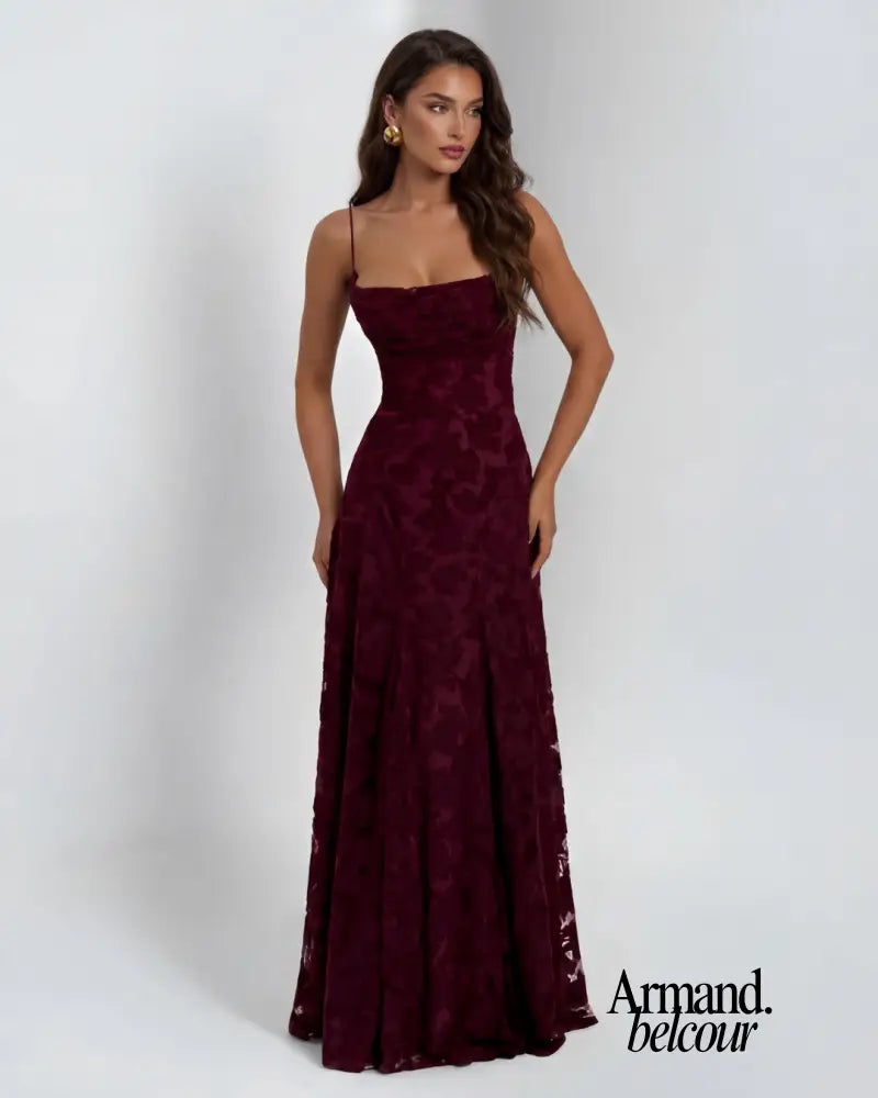 Sofia | Maxi Dress - Burdeos / XS