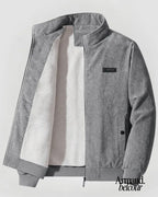 TIM | CHAQUETA DE PANA CON FORRO POLAR Gris / M
