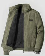 TIM | CHAQUETA DE PANA CON FORRO POLAR Verde / M