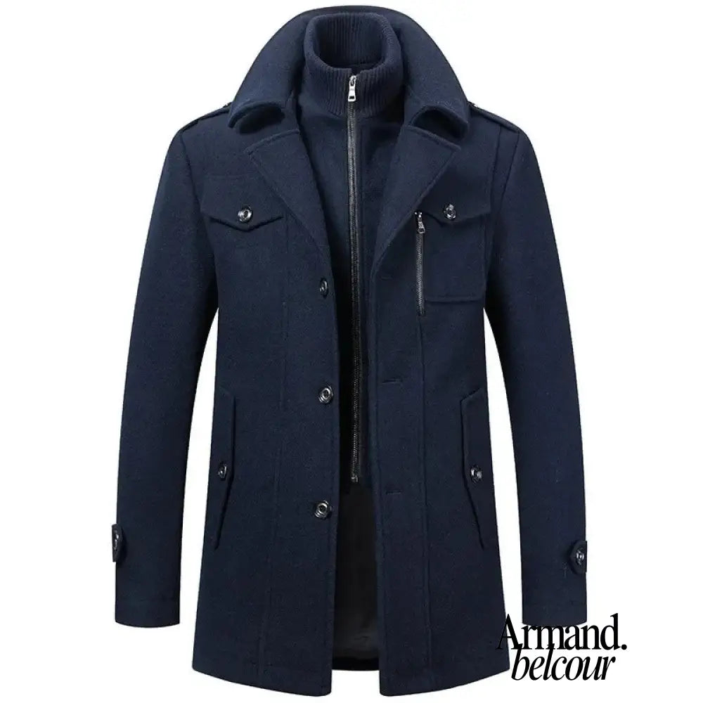 Tomás | Abrigo de invierno de dos piezas Azul Marino / M