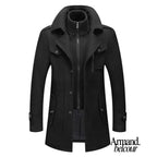 Tomás | Abrigo de invierno de dos piezas Negro / M