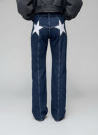 Estela | Jeans Vintage Star Azul Oscuro/Estrella Blanca / S-36 jeans