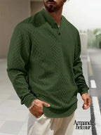 Will | Sudadera de manga larga con estampado geométrico Verde / S