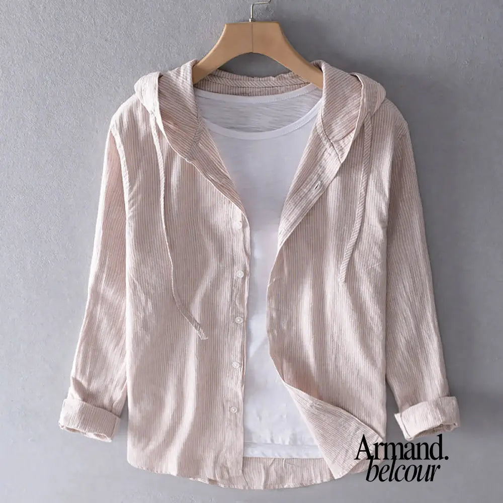 Zoe | Suéter con capucha de manga larga Crema / S