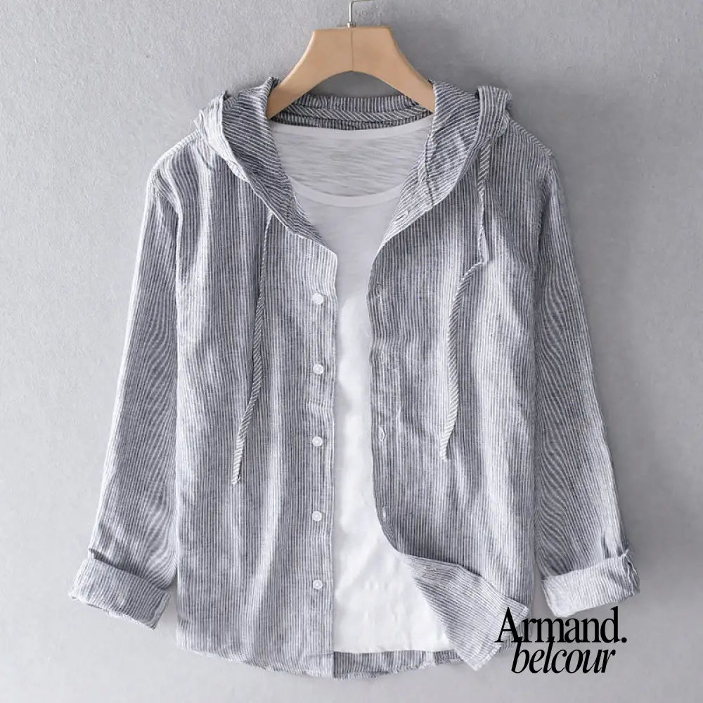 Zoe | Suéter con capucha de manga larga Gris / S